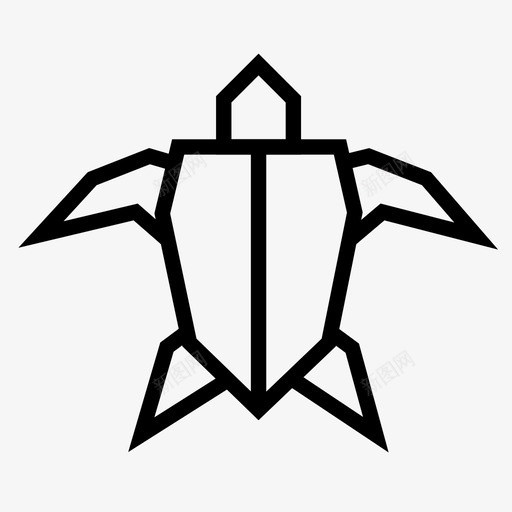 海龟动物大自然图标svg_新图网 https://ixintu.com 动物 大自然 海洋 海龟