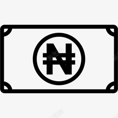 ngn货币奈拉图标图标
