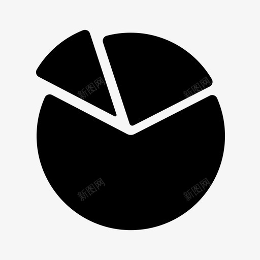 饼图圆圈财务图标svg_新图网 https://ixintu.com 圆圈 统计 财务 财务填充集 饼图