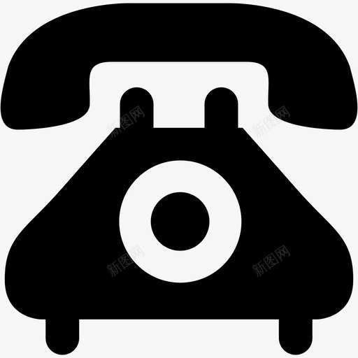 电话通讯固定电话图标svg_新图网 https://ixintu.com 固定电话 电话 通讯 通讯4