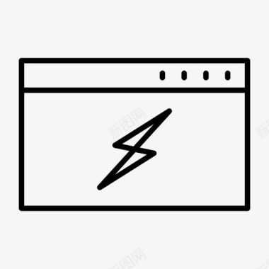 lightning浏览器浏览器窗口通知图标图标