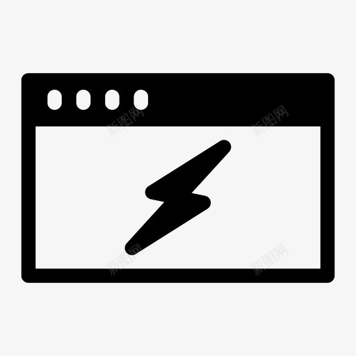 lightning浏览器浏览器界面浏览器窗口图标svg_新图网 https://ixintu.com lightning浏览器 web浏览器 浏览器界面 浏览器窗口 通知