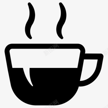 茶歇早餐咖啡图标图标