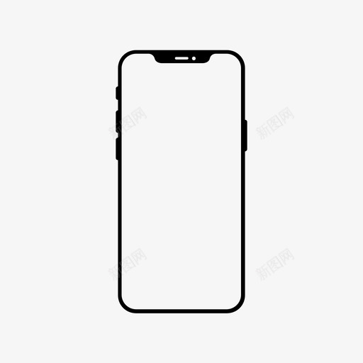 iphonex苹果iphone十图标svg_新图网 https://ixintu.com iphonex iphone十 苹果