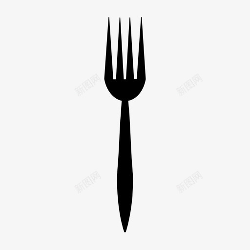 叉子吃野餐图标svg_新图网 https://ixintu.com 叉子 吃 野餐 银器 餐厅 餐桌摆设