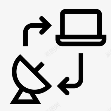 服务器连接dish图标图标