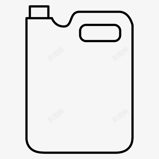 清洁产品瓶子清洁剂图标svg_新图网 https://ixintu.com 洗涤液 清洁产品 清洁剂 瓶子