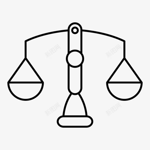 天平平衡公正图标svg_新图网 https://ixintu.com 公正 天平 平衡 法律 重量 银行概要