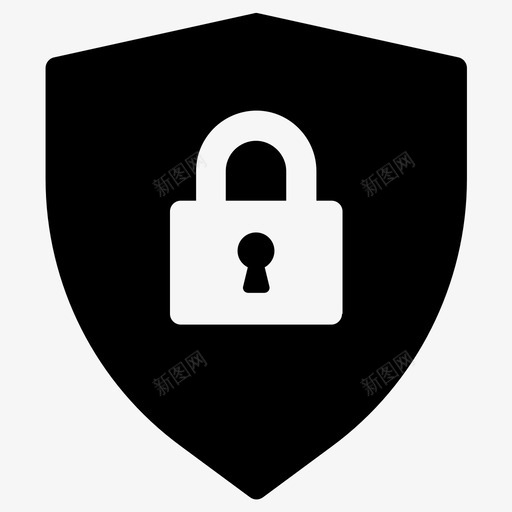 安全防护罩安全保险箱图标svg_新图网 https://ixintu.com 安全 安全保险箱 防护罩