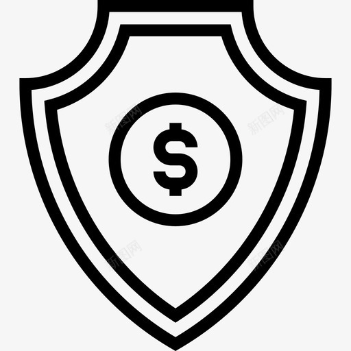 稳定性保险资金图标svg_新图网 https://ixintu.com 保护 保险 分析和投资 安全 稳定性 资金 防护