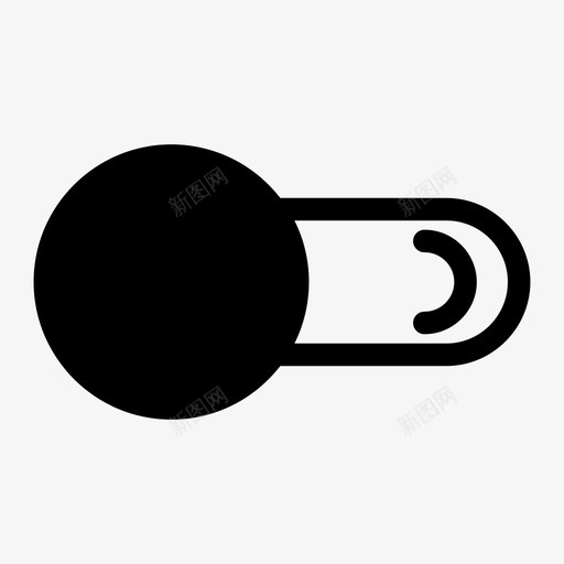 开关电源按钮图标svg_新图网 https://ixintu.com 开关 电源按钮