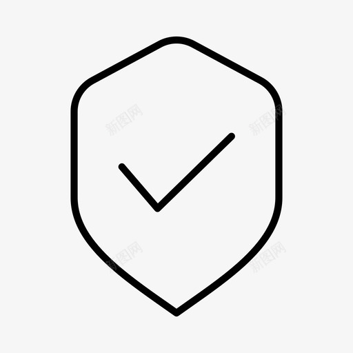 安全防护罩图标svg_新图网 https://ixintu.com 安全防护罩