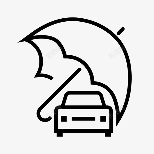 汽车保护汽车保险财产保险图标svg_新图网 https://ixintu.com 汽车保护 汽车保险 财产保险 车辆保护 车辆保险 雨伞