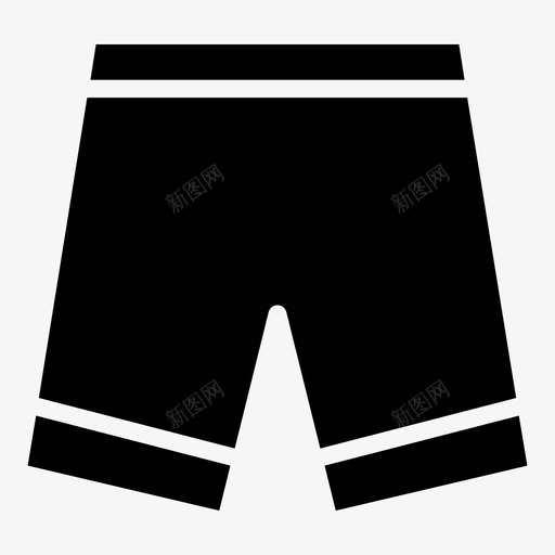 短裤拳击手时尚图标svg_新图网 https://ixintu.com 拳击手 时尚 时尚字形 短裤