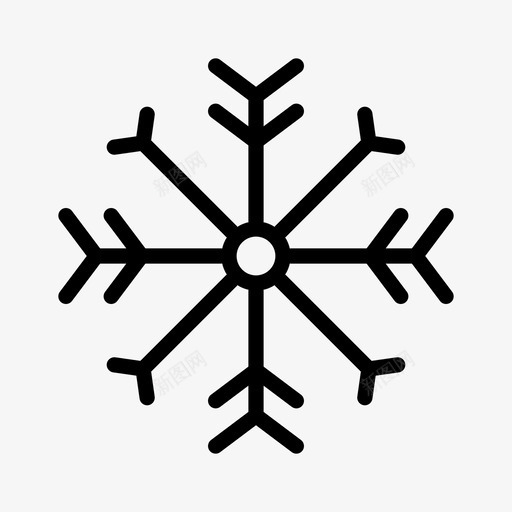 雪圣诞节冬日图标svg_新图网 https://ixintu.com 冬天 冬日 圣诞节 雪