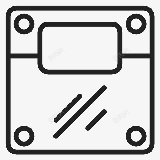 秤天平家用图标svg_新图网 https://ixintu.com 天平 家用 秤