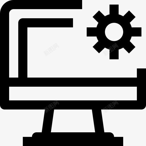计算机功能设备过程图标svg_新图网 https://ixintu.com 技术 计算机功能 计算机功能最小图标 设备 过程