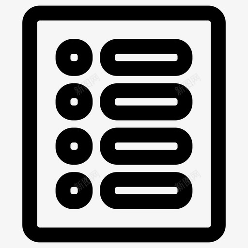 详细信息项目符号列表图标svg_新图网 https://ixintu.com 详细信息 项目符号列表