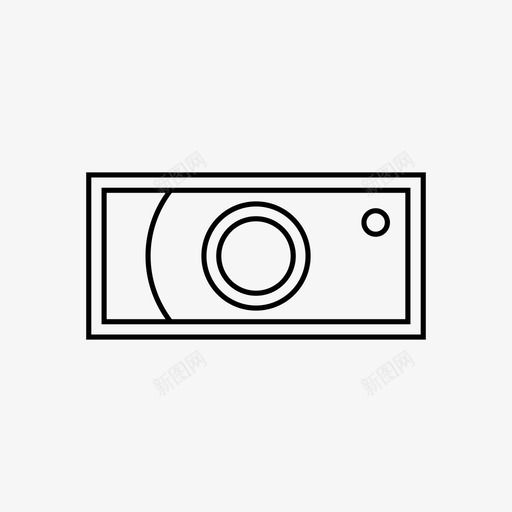 美元钞票钞票纸币图标svg_新图网 https://ixintu.com 硬币纸币 纸币 美元钞票 钞票