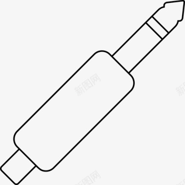 接头音频音频插孔图标图标