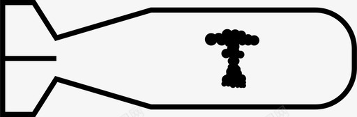 原子弹蘑菇核武器图标图标