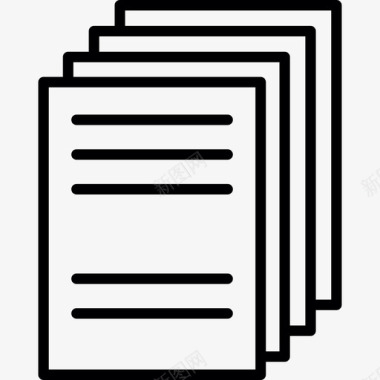 复制文件界面实物资产图标图标