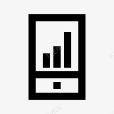 统计金融网络网格图标图标