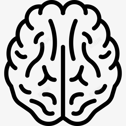 大脑器官医学图标svg_新图网 https://ixintu.com 医学图标 器官 大脑