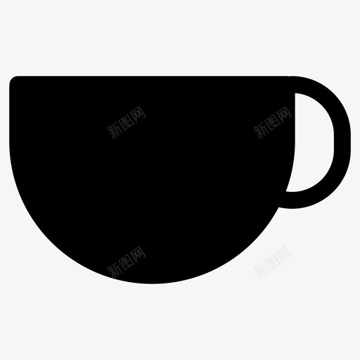 杯子咖啡杯茶杯图标svg_新图网 https://ixintu.com 咖啡杯 杯子 茶杯