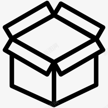 打开盒子存档dropbox图标图标