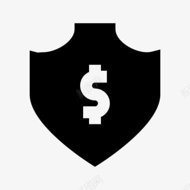 保护金钱保护安全图标图标