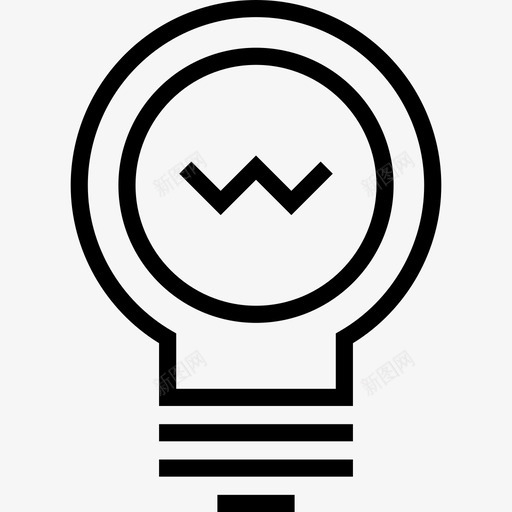 创意灯泡想象图标svg_新图网 https://ixintu.com 创意 想象 灯光 灯泡 灵感 设计和开发