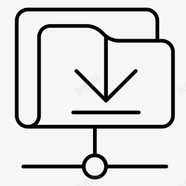 根文件夹文件服务器图标图标