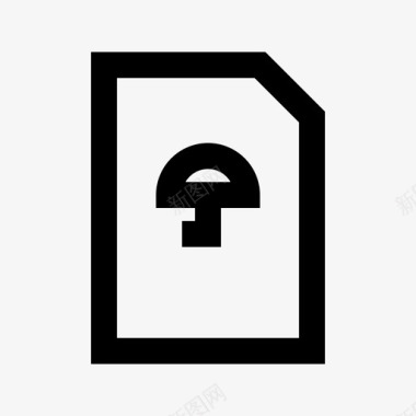安全文档保护安全图标图标