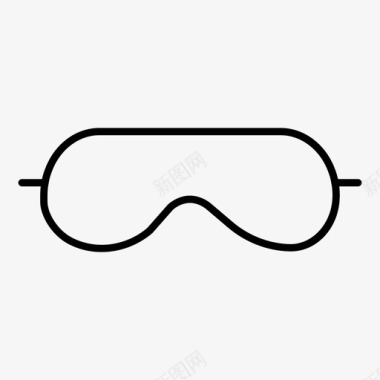 护目镜眼镜实验室图标图标