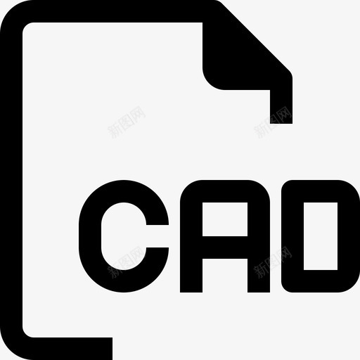 文件类型cad文档图标svg_新图网 https://ixintu.com cad 文件和文件类型最小图标 文件类型 文档 纸张