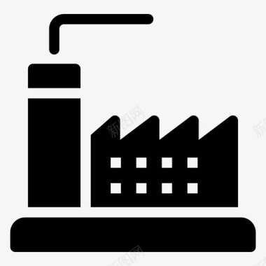 工业建筑商业图标图标