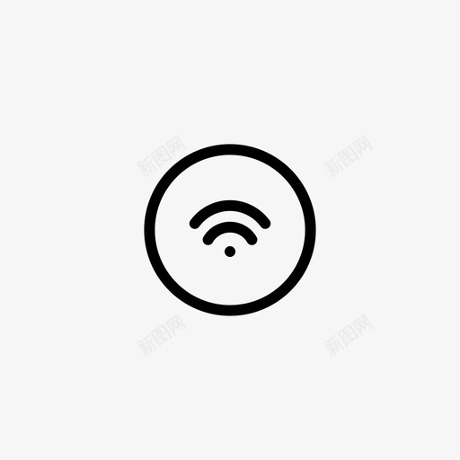 wifi信号家庭网络互联网图标svg_新图网 https://ixintu.com wifi信号 互联网 基本ui元素1 家庭网络 无线连接 调制解调器