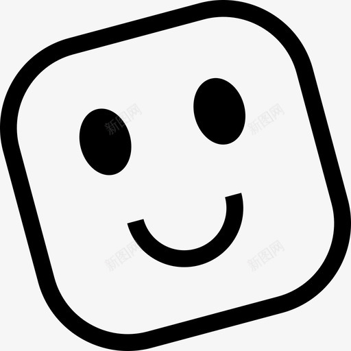 贴纸表情符号微笑图标svg_新图网 https://ixintu.com 信使 微笑 表情符号 贴纸