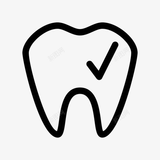 牙齿牙医医院ios优化图标svg_新图网 https://ixintu.com 医院ios优化 牙医 牙齿