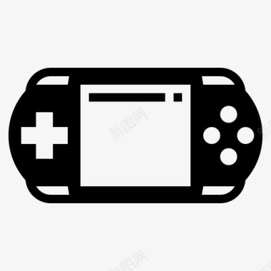 游戏手持游戏机便携式图标图标