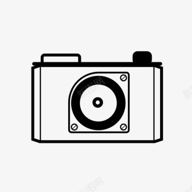 零diy相机胶卷相机图标图标