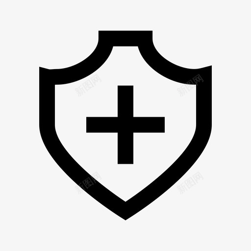 屏蔽防护安全图标svg_新图网 https://ixintu.com 安全 安全防护网络网格 屏蔽 防护