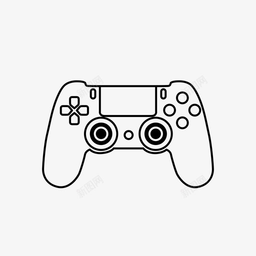 ps控制器游戏playstation图标svg_新图网 https://ixintu.com playstation ps4 ps控制器 游戏 索尼 虚拟现实