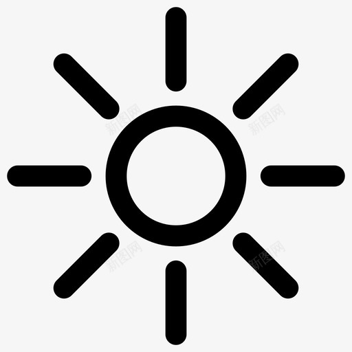 太阳超级受欢迎图标svg_新图网 https://ixintu.com 太阳 超级受欢迎