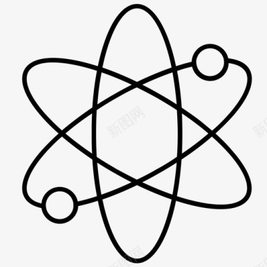 化学原子物理图标图标