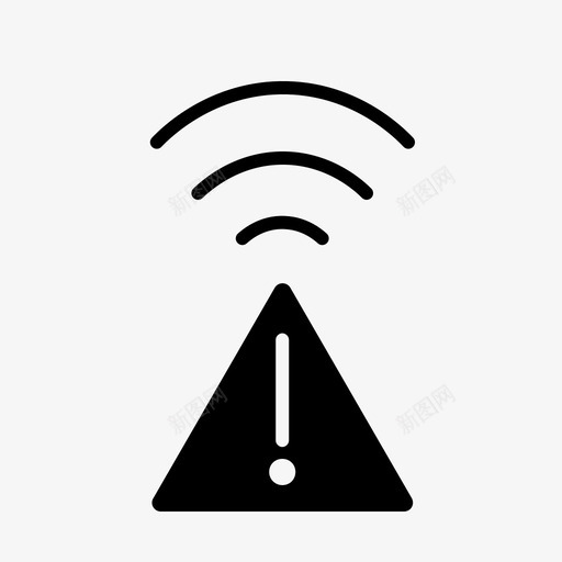 wifi家庭网络调制解调器图标svg_新图网 https://ixintu.com wifi 家庭网络 无线连接 网络和通信填充 网络错误 调制解调器 路由器