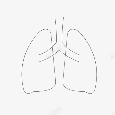 肺癌（细）图标