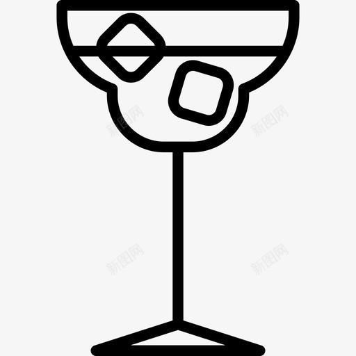 时尚杯饮料和食物边框颜色图标svg_新图网 https://ixintu.com 时尚杯 边框颜色 饮料和食物