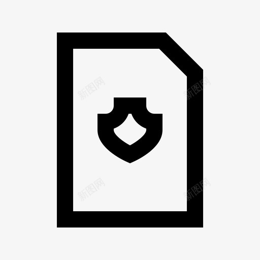 安全文档保护安全图标svg_新图网 https://ixintu.com 保护 安全 安全保护webgrid 安全文档